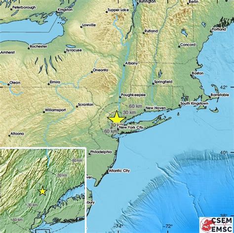 Temblor Nueva York hoy 5 de agosto: Un sismo se sintió cerca de Manhattan