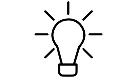Idea icon isolated on transparent background, Idea logo concept 14455852 PNG