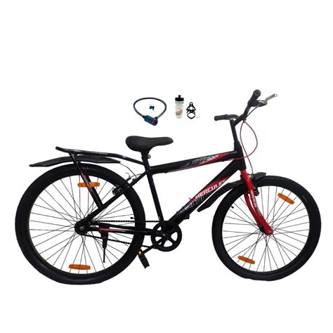 Buy Hercules Wild Rock Tire Size 26T Hybrid Bike with Power Brake ...