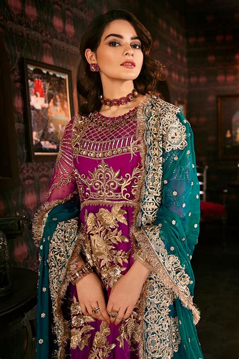 Imrozia Solas De Lune Luxury Chiffon Collection – I-101 Berry Glaze ...