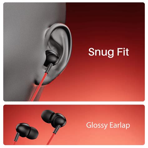 Bassheads 211 – In-Ear Wired Earphones with Deep Bass & In-line Mic