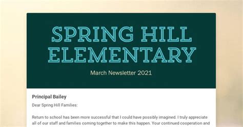 Image result for Spring Hill Elementary