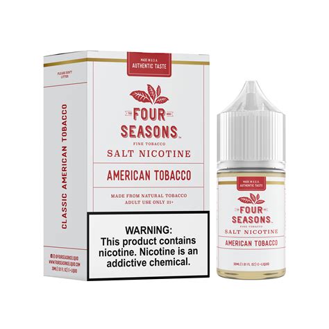 Four Seasons Salt - American Tobacco 30mL