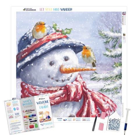 Christmas & Holiday Diamond Painting Kits - Full Drill – Paint With ...