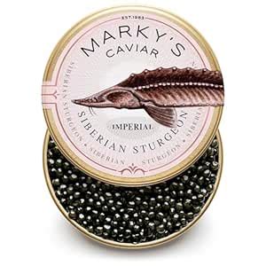 Marky’s Baerri Osetra Sturgeon Black Caviar from Italy - 1 oz ...