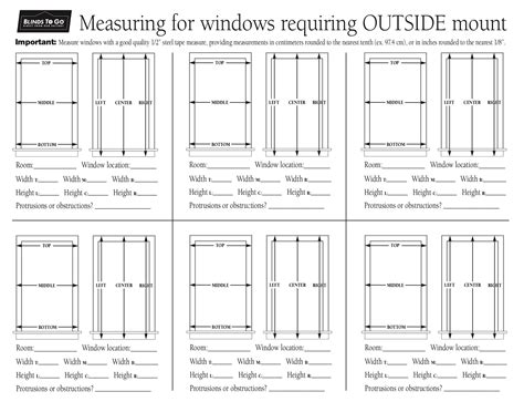 Image result for Window Measurement Guide