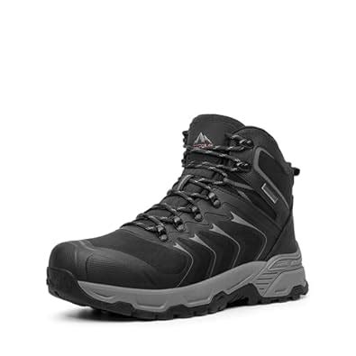 Buy NORTIV 8 Men's Waterproof PRO Hiking Boots Outdoor Lightweight Non ...