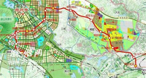 从网上看到的，滁州轻轨路线图，不知道是否真实 - 滁州万象 - E滁州|bbs.0550.com - Powered by Discuz!