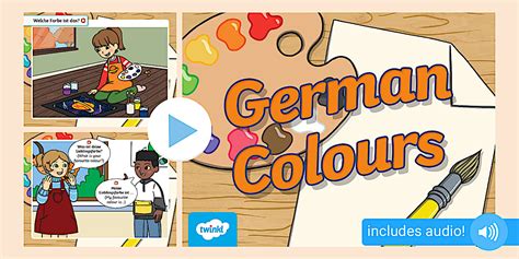 Image result for German Lessons Colors