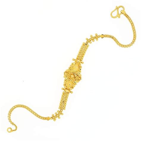 Joyalukkas 22KT Yellow Gold Bracelet for Girls: Amazon.in: Jewellery