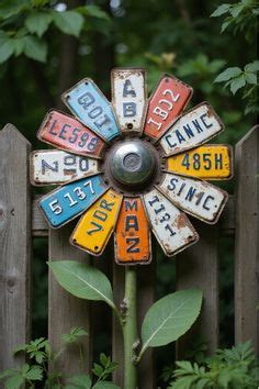 Image result for Recycled License Plate Crafts