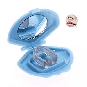 SYGA Silicone Anti Snore Ceasing Stopper Anti-Snoring Free Nose Clip ...