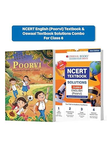 NCERT English (Poorvi) Textbook & Oswaal Textbook Solutions Combo For ...