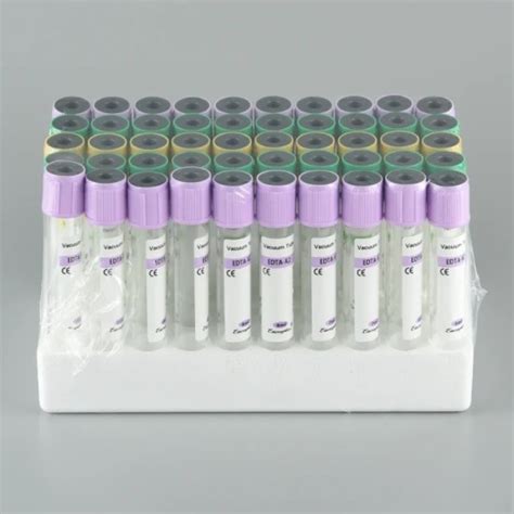 Disposable Medical Vacuum Blood Collection Tube Blood Specimen Collection Tubes - Capillary ...