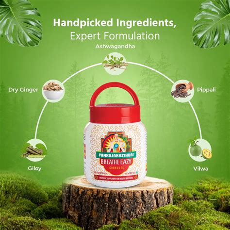 Breathe Eazy Granules Natural Respiratory Relief – Pankajakasthuri
