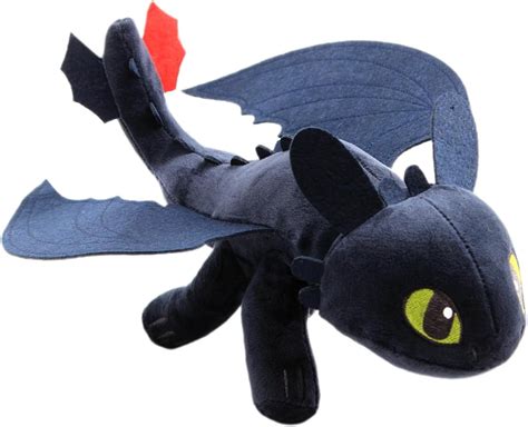 Kidora Toys Toothless Dragon Plush - Night Light Fury Stuffed Animal Plush Figure Toys for ...