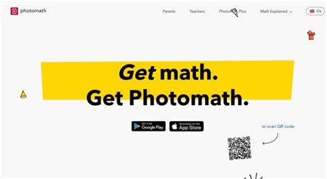 Photomath Application 的图像结果