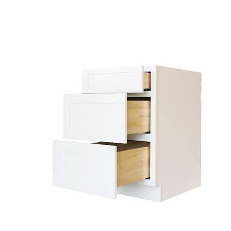 Bremen Cabinetry 21-in W x 34.5-in H x 24-in D White Birch Drawer Base ...