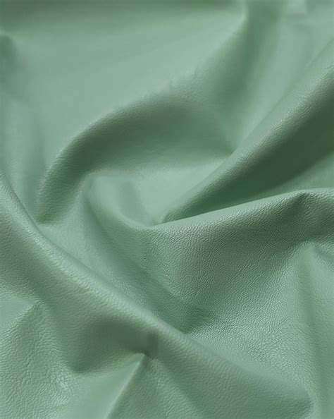 MINT GREEN LEATHERITE FABRIC – Sahni Fabs