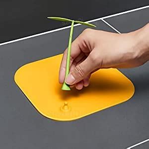 LVZGR Bean Sprouts Floor Drain Toilet Floor Anti-Smell Cover Silicone ...