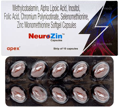 Neurozin Capsule 10 - Uses, Side Effects, Dosage, Price | Truemeds