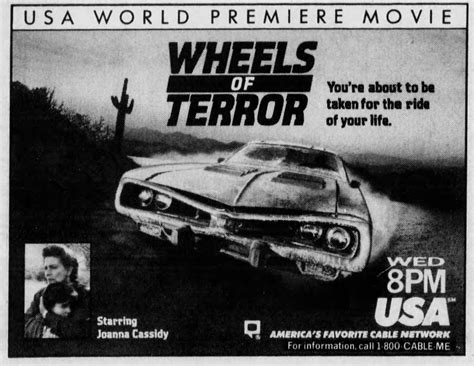 Wheels of Terror (1990): Buckle Up – The Schlock Pit