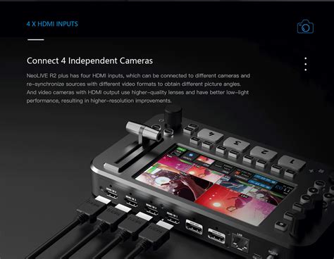 Buy SPROLINK NEOLIVE R2 Plus Video Switcher Mixer at Lowest Price in India