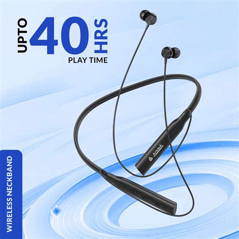 Aroma NB121C Upto 40 Hrs Playtime*, ENC, Fast Charging, Dual Pairing ...