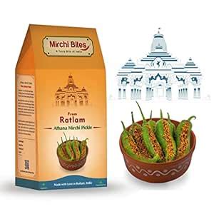 Mirchi Bites Ratlam Athana Mirchi | Ratlami Achar | Green Chilli Pickle ...