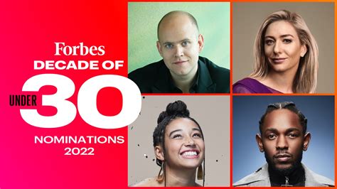 Forbes 30 Under 30 Nominations 2022