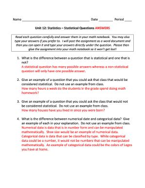 Image result for Statistical Questions Examples