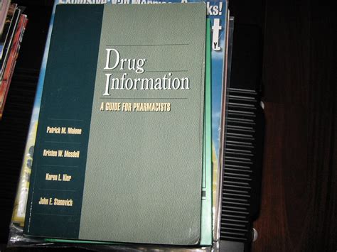 Buy Drug Information: Guide for the Pharmacist Book Online at Low ...