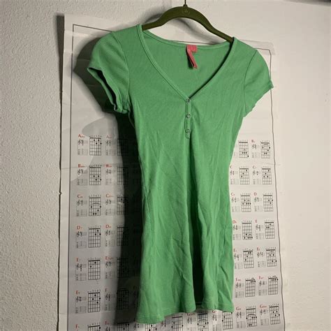 y2k lime green t-shirt — CHARLOTTE... - Depop