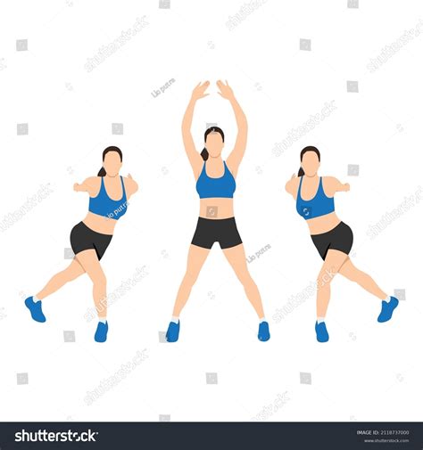 Image result for Lateral Step-Up Exercise Cartoon