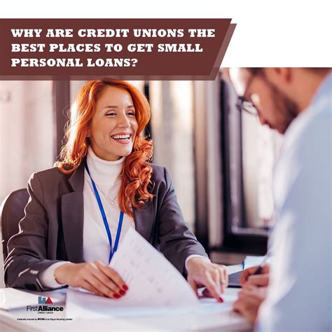 Why are Credit Unions the Best Places to get Small Personal Loans?