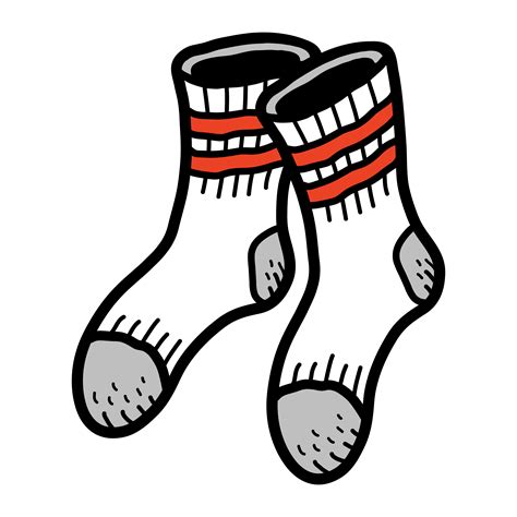 Socks Clothing for Feet 554654 Vector Art at Vecteezy