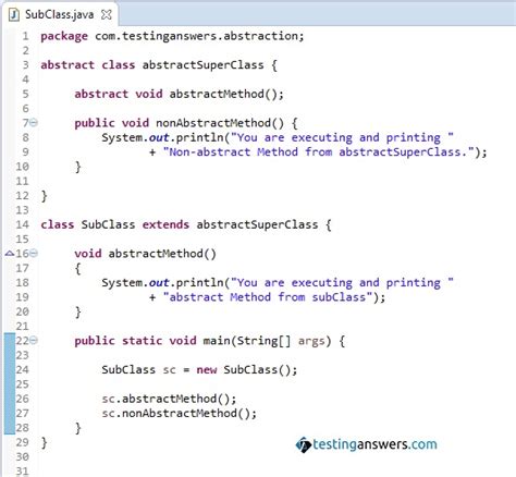 Image result for Abstract Class Example