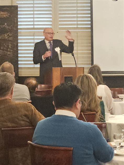 At our February SABER meeting at the University Club, Santa Barbara, we ...