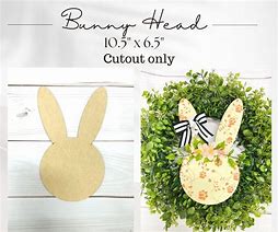 Image result for Bunny Head Printable