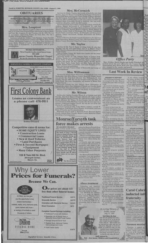 The Monroe County Reporter August 5, 1998: Page 2