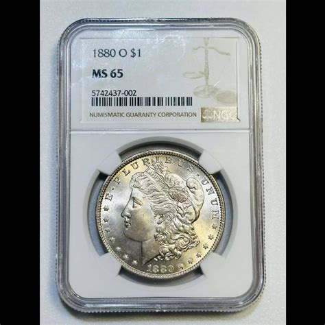 1880-O Morgan Silver Dollar NGC MS-65 - Bob Paul Rare Coins