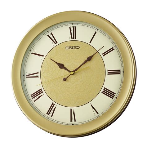 SEIKO ONLINE STORE QXA835G Exquisite Gold Dial Clock – SEIKO CLOCKS INDIA