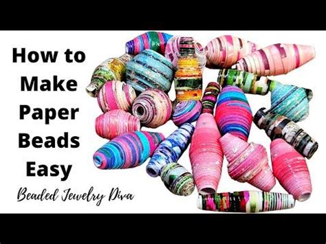Image result for Paper Beads Tutorial