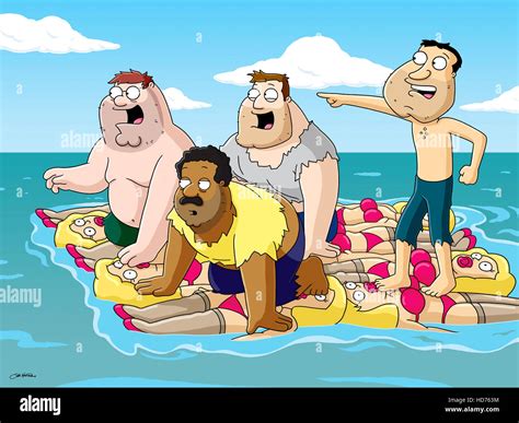 FAMILY GUY, Peter Griffin, Cleveland Brown, Joe Swanson, Glen Quagmire ...