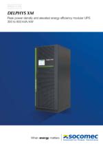 Power Conversion, Availability & Correction - from 300 to 800 kVA/kW ...