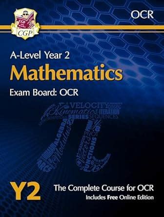 Buy A-Level Maths for OCR: Year 2 Student Book with Online Edition (CGP ...