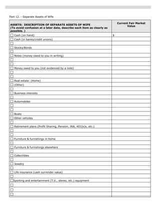 Image result for Equitable Distribution Worksheet. Excel