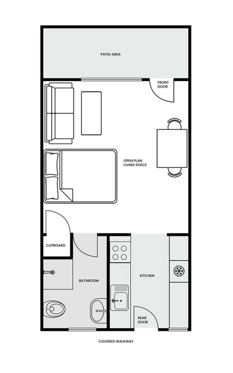 Image result for Studio Unit Sample Layout