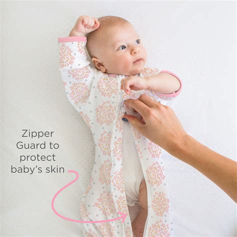 Transitional Swaddle Sack - Arms Up 1/2-Length Sleeves & Mitten Cuffs, – SwaddleDesigns