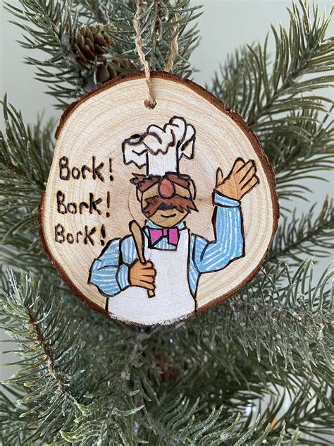 Jim Henson Swedish Chef Muppet ornament Bork Bork – Noshing_Nostalgia